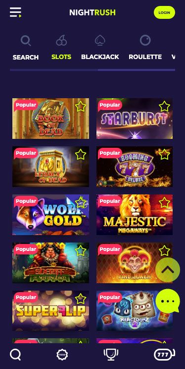 Jackpot Casino Events