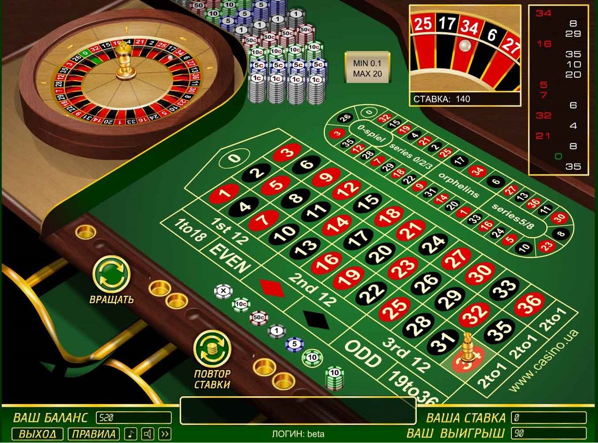 Jackpot Casino Events کیسینو میں رولیٹی گیمز کے بارے میں معلومات
